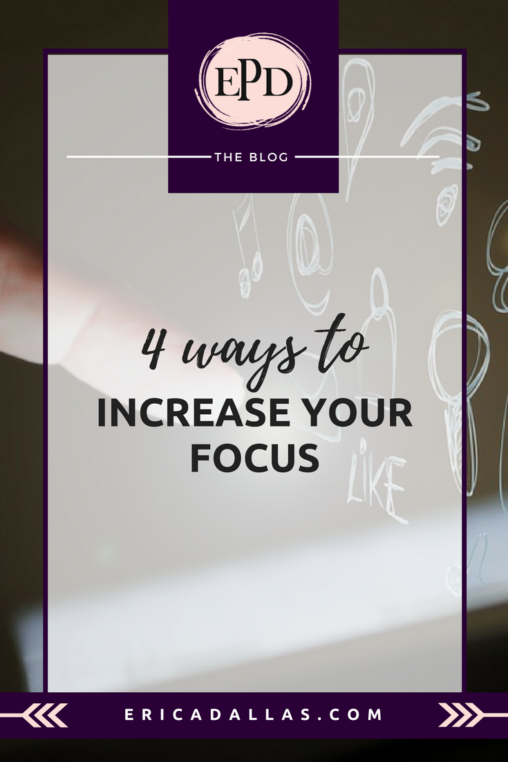 4 ways to increase focus
