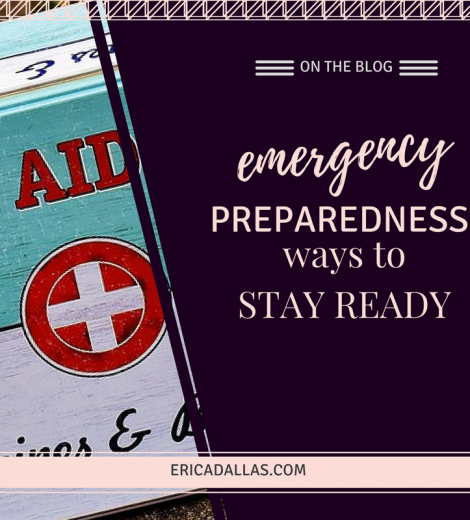 EMERGENCY PREPAREDNESS: WAYS TO STAY READY
