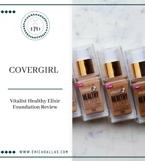 CoverGirl Vitalist Healthy Elixir Foundation Review