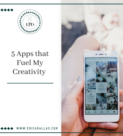 5 APPS THAT FUEL MY CREATIVITY