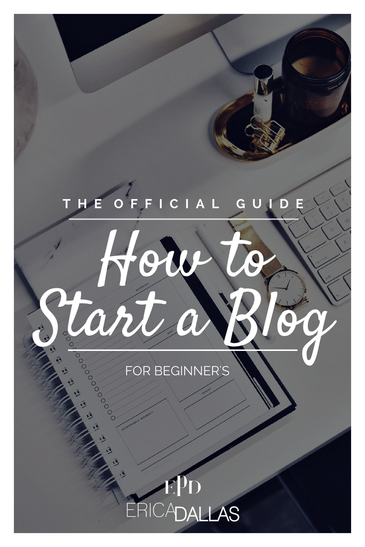 how to start a blog for beginners