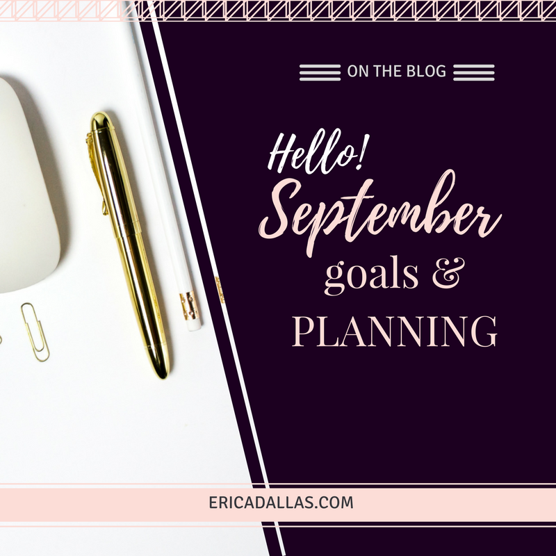 September 2017 Goals